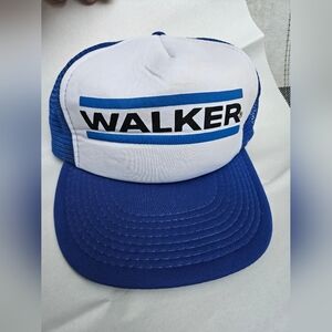 Walker snap back trucker hat